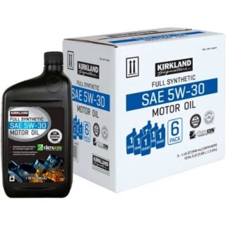 Kirkland Signature Full Synthetic 6 Pack 1qt SAE 5W-30 Motor Oil
