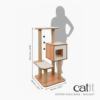 Vesper Cat Tree - Scratching Post With Condo - Image 5