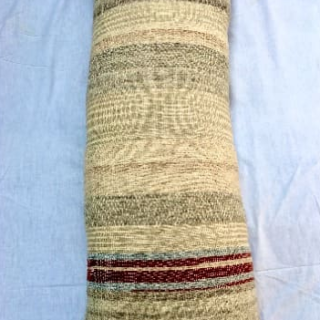 Threshold Hand Woven Rust Cotton With Polyester Fill Pillow