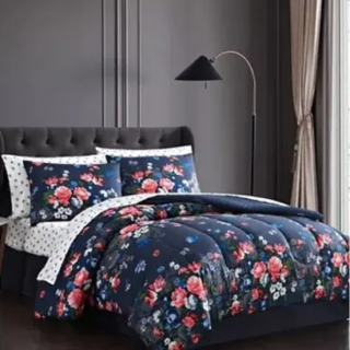 Maryjane 8pc Calking Reversible Comforter Set
