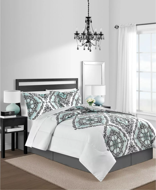 Lanwood Home Greenwich 8pc Comforter Set Created For Macy's