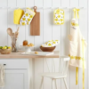 Martha Stewart 5pc Kitchen Set, 2 Mitts, 2 Pot Holders, 1 Apron - Image 4