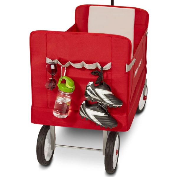 Radio Flyer, 3-in-1 EZ Kids Fold Wagon Padded Seat with Seat Belts - Image 6