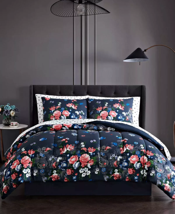 Maryjane 8pc Calking Reversible Comforter Set - Image 7