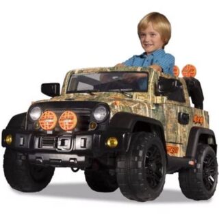 Dynacraft Surge Camo 6V 4X4 Battery-Powered Ride-On