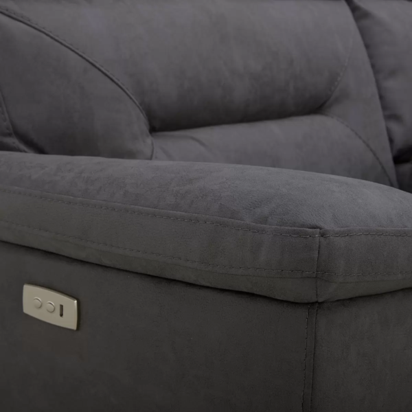 Gilman Creek Fabric Power Reclining Sectional Sofa - Image 7