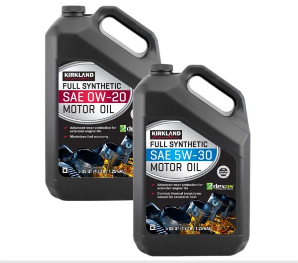 Kirkland Signature Full Synthetic 6 Pack 1qt SAE 5W-30 Motor Oil - Image 4