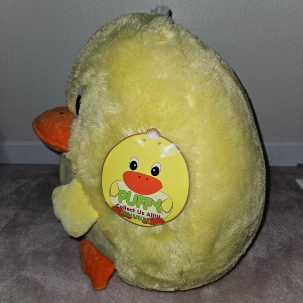 Kellytoy Puffy Yellow Duck Plush - Image 3