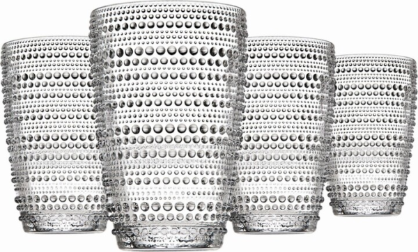 Godinger Mars Clear 4pc Highball Glasses - 12oz