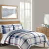 Nathan Reversible King Comforter Set - 3pc