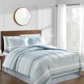Austin 8 Piece Reversible King Comforter Set
