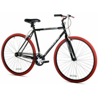 Kent Thruster 700C Men's Fixie Bike - Black & Red