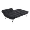 Mainstays Faux Leather Memory Foam Futon Sofa - 72in. X 34in. X 32in - Image 5