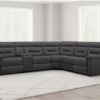 Gilman Creek Fabric Power Reclining Sectional Sofa