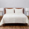Berkshire Life Pleated Wave 3-piece Comforter Set - Queen - Image 2