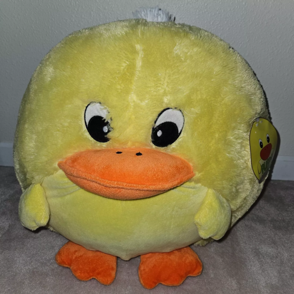 Kellytoy Puffy Yellow Duck Plush