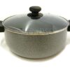 Prima 8pc Aluminum Non-Stick Sauce Pot Set With Stone Vein - Image 3