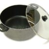 Prima 8pc Aluminum Non-Stick Sauce Pot Set With Stone Vein - Image 4