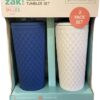 ZAK DESIGNS Cora 24oz Insulated Tumblers With Straw - 2 Pack - Image 6