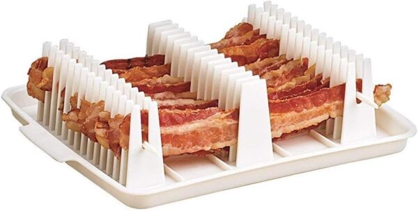 Emson Bacon Wave Microwave Tray - Image 2