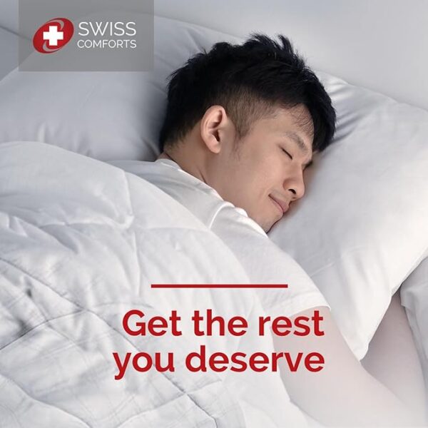 Swiss Comforts Carbon Duvet King 104" x 90" - Image 2