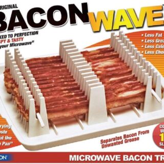 Emson Bacon Wave Microwave Tray