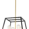 Artika Carter Square 4-Light Pendant Light Fixture, Kitchen Island Chandelier - Image 6