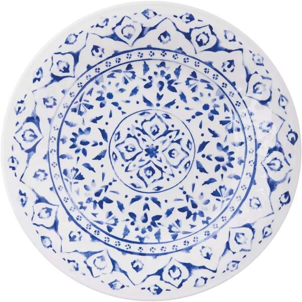Member's Mark 18pc Melamine Dinnerware Set - Indochine Design - Image 4