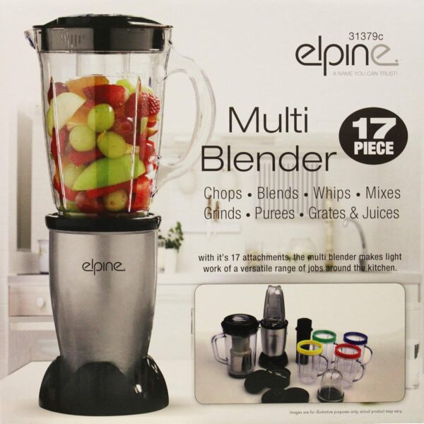 Elpine 17pc Multi Blender (Smoothie Maker & Juice Extractor) - Image 3