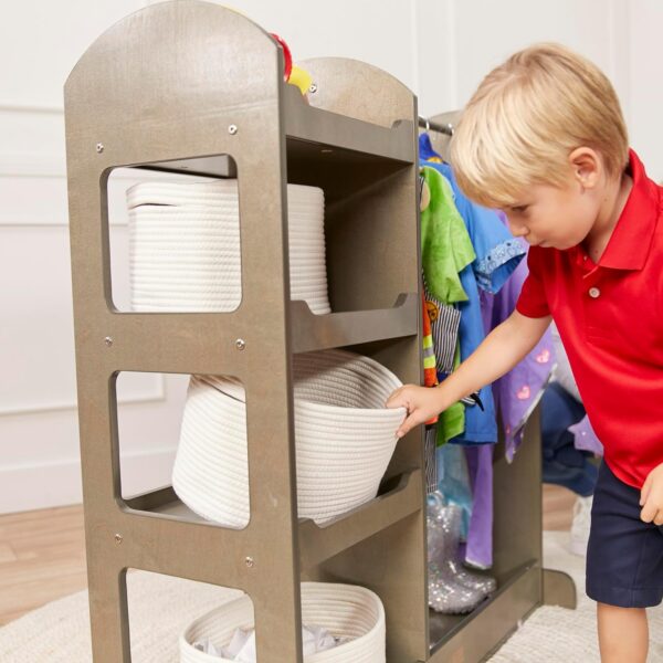 Dress Up Center With Mirror - Costume Organizer - Image 12