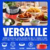 Prima 3 in 1 Cooking Set - Steamer, Cooker & Fryer - Image 8