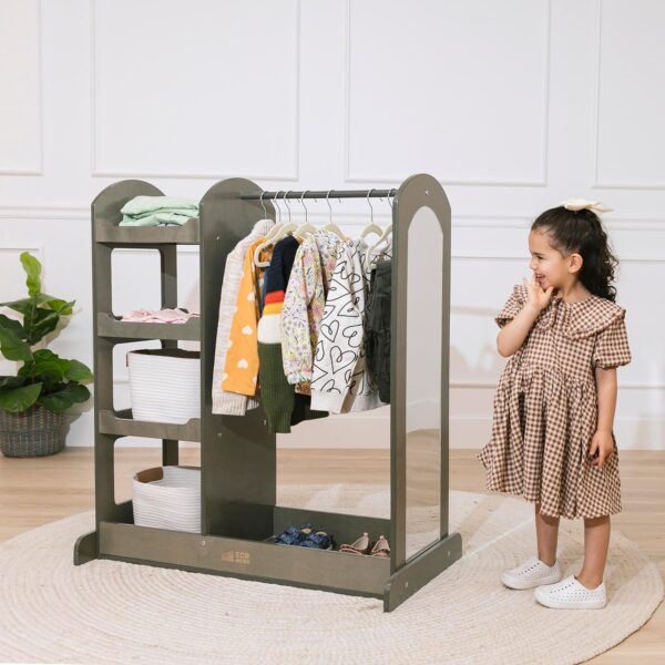 Dress Up Center With Mirror - Costume Organizer - Image 4