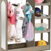 Dress Up Center With Mirror - Costume Organizer - Image 5