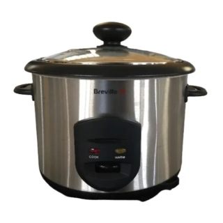 Breville Rice Cooker And Food Steamer Stainless Steel - 1.8l - 700w