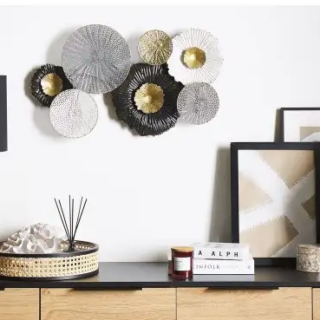 Decorative Metal Modern Wall Sculpture