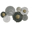 Decorative Metal Modern Wall Sculpture - Image 4
