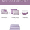 Caley 8-Pc. King Comforter Set - Created For Macy's - Image 3