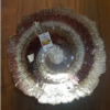 Hand Decorated Glitters Glazed Glass Bow - Image 4