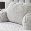 Tesco Frosted Sherpa Cuddle Cushion - Image 5