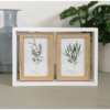 Tesco  Set Of 2 Double Wooden Swivel Frame - Image 2