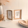 Tesco  Set Of 2 Double Wooden Swivel Frame - Image 4