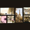 Paris Metropolitan Decor Artwork - 6 Piece Wall Canvas Painting - Image 3