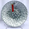 Catherine Malandrino Decorative Glass Bowl - Silver - Image 3