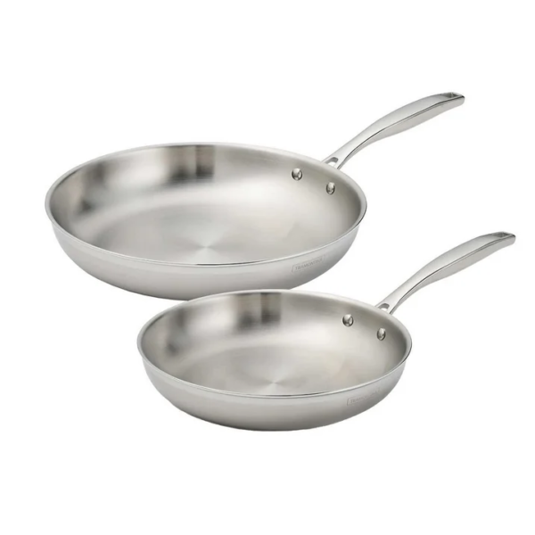 Tramontina Tri-Ply Clad Skrillet Frying Pan, Set of 2 - Image 4