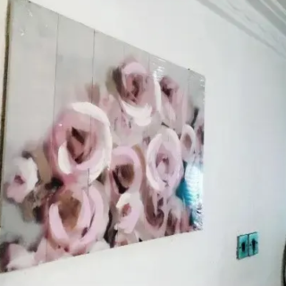 Wooden Frame Painting Decor - 24"x36"