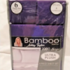 Bamboo Essence 2000 Series 6 Piece Bed Sheet Set - Purple