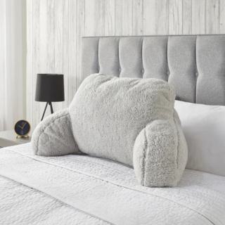 Tesco Frosted Sherpa Cuddle Cushion