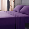 Bamboo Essence 2000 Series 6 Piece Bed Sheet Set - Purple - Image 4
