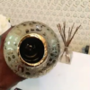 La Casa Bella Decorative Gold Flower Vase - Image 5