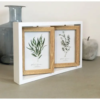 Tesco  Set Of 2 Double Wooden Swivel Frame